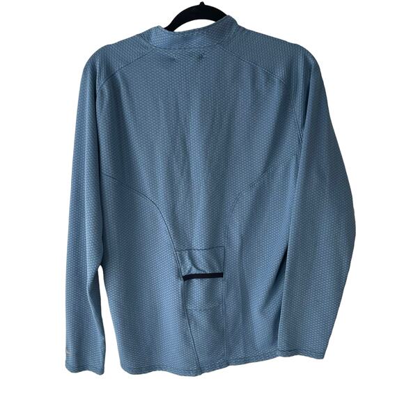 Nike Sphere ACG Size‎ M Running Blue Half Zip Pull Over Lightwear Sweater - Picture 4 of 8